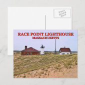 Race Point Lighthouse, Massachusetts Briefkaart (Voorkant / Achterkant)