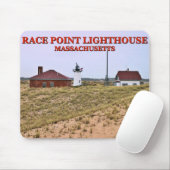 Race Point Lighthouse, Massachusetts Mousepad Muismat (Met muis)