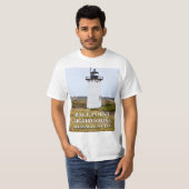 Race Point Lighthouse, Massachusetts T-Shirt (Voorkant volledig)