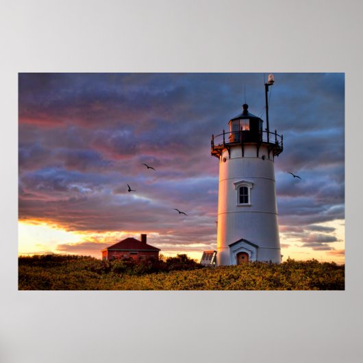 Race Point Lighthouse Poster (Voorkant)