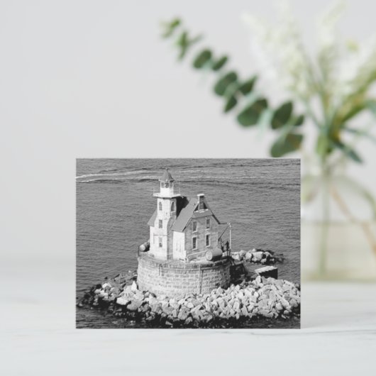 Race Rock Lighthouse Briefkaart (Staand voorkant)