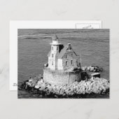 Race Rock Lighthouse Briefkaart (Voorkant / Achterkant)