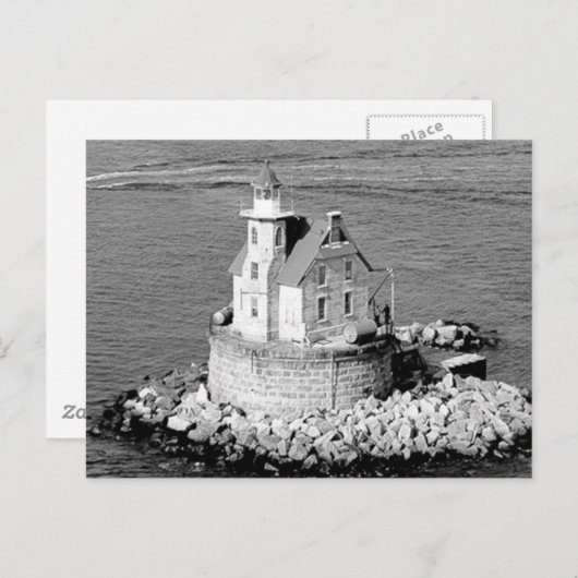 Race Rock Lighthouse Briefkaart (Voorkant / Achterkant)