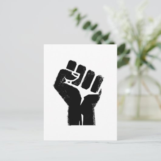 Race Solidarity Briefkaart (Staand voorkant)