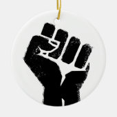Race Solidarity Keramisch Ornament (Voorkant)