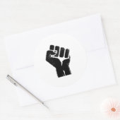 Race Solidarity Ronde Sticker (Envelop)