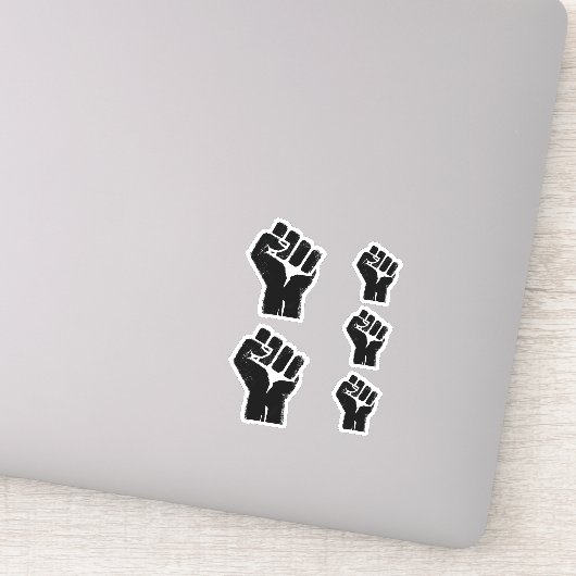 Race Solidarity Sticker (Detail)