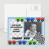 Race Tijd/ Foto Briefkaart (Voorkant / Achterkant)