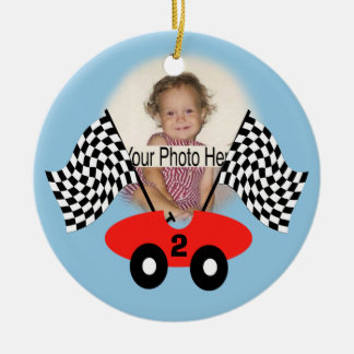 Race Time Fotodecoratie Keramisch Ornament
