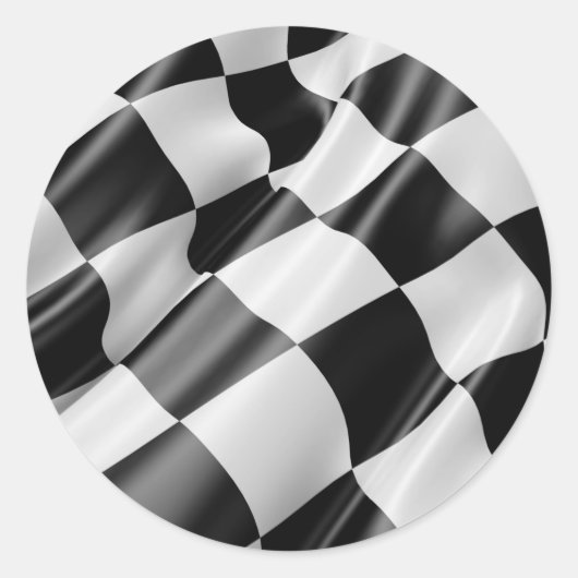 Race Track Flag Stickers (Voorkant)