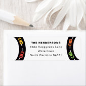 Race Track Jongens 4e Verjaardag Wit Etiket (Insitu)