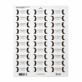 Race Track Jongens 4e Verjaardag Wit Etiket (Full Sheet)