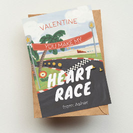 Race Track Valentijn Kaart