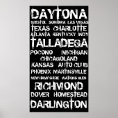 Race Tracks in heel Amerika Poster (Voorkant)