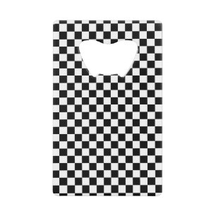 Race Vlag Flesopener Creditkaart Flessenopener