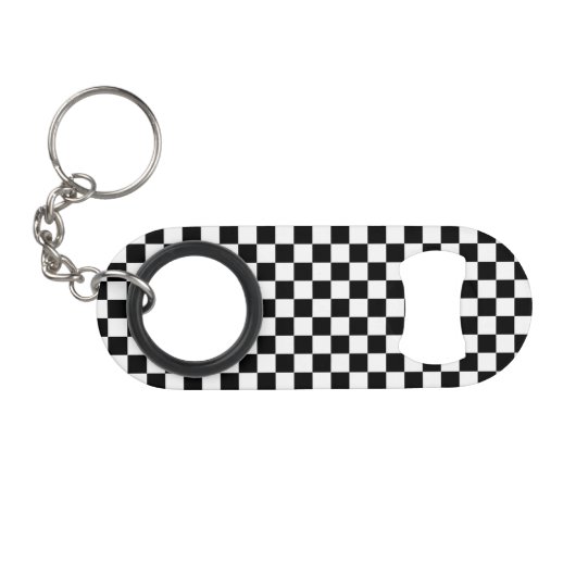 Race Vlag Flesopener Mini Flessenopener (Voorkant (Horizontaal))