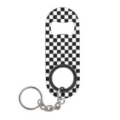Race Vlag Flesopener Mini Flessenopener (Voorkant)