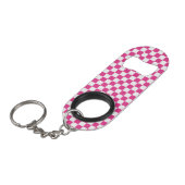 Race Vlag Flesopener Mini Flessenopener (Voorkant Gekanteld)