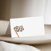 Race Vlag Vul in Buffet Plaatskaartje