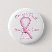 Race voor de Cure Button (Voorkant)