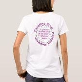 Race voor de Cure Women's T-shirt (Achterkant)