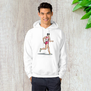 Race Walker Sportloper in Beweging Hoodie