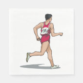 Race Walker Sportloper in Beweging Servet (Voorkant)