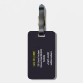 Race Walking Bagagelabel (Achterkant verticaal)