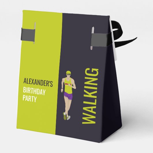 Race Walking Bedankdoosjes (Achterkant)