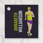 Race Walking Bedankjes Labels (Voorkant)