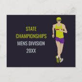 Race Walking Briefkaart (Voorkant)