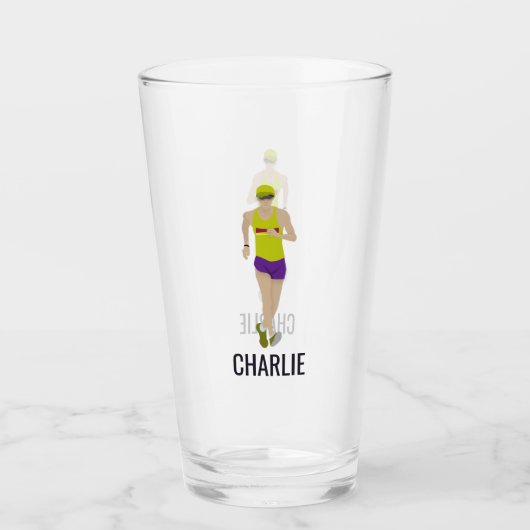 Race Walking Glas (Voorkant)