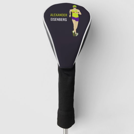 Race Walking Golfheadcover (Voorkant)