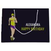 Race Walking Groot Cadeauzakje (Voorkant)