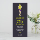 Race Walking Kaart (Staand voorkant)