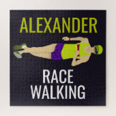 Race Walking Legpuzzel (Horizontaal)