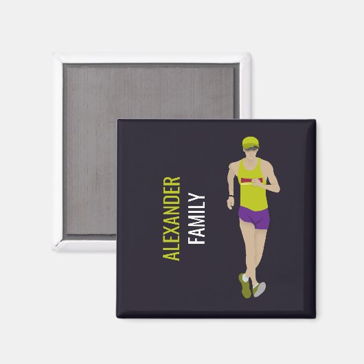 Race Walking Magneet (Voorkant / Achterkant)