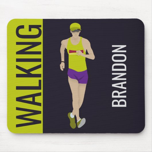 Race Walking Muismat (Voorkant)