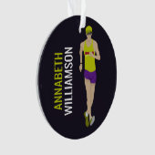 Race Walking Ornament (voorkant)