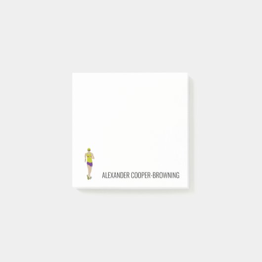 Race Walking Post-it® Notes (Voorkant)