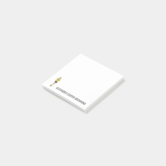 Race Walking Post-it® Notes (Schuin)