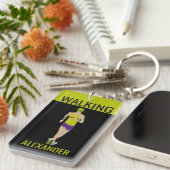 Race Walking Sleutelhanger (Voorkant Rechts)