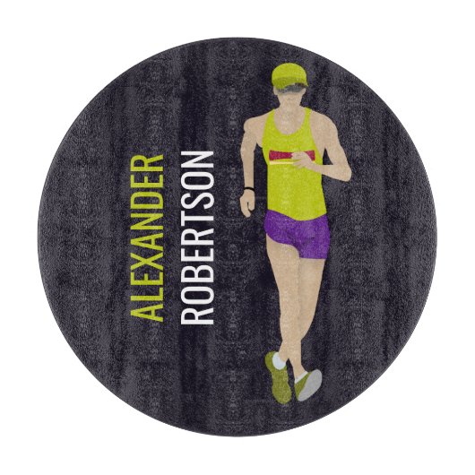 Race Walking Snijplank (Voorkant)