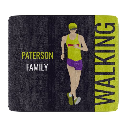 Race Walking Snijplank (Voorkant)