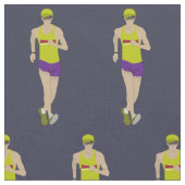 Race Walking Stof (Close Up)