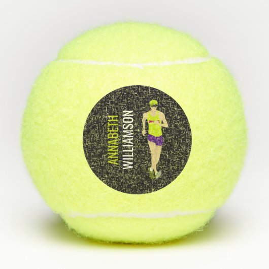 Race Walking Tennisballen (Voorkant)