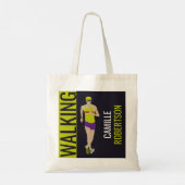 Race Walking Tote Bag (Achterkant)