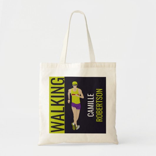 Race Walking Tote Bag (Voorkant)