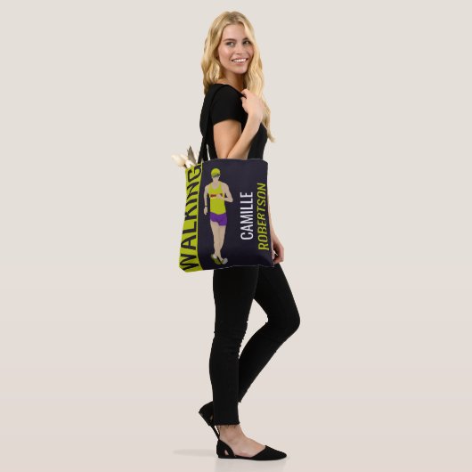 Race Walking Tote Bag (Op model)