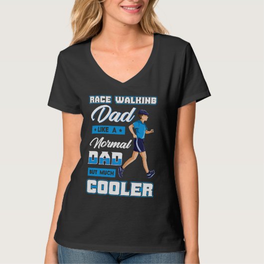 Race Walking Training Race Walker Sport Race Walk T-shirt (Voorkant)
